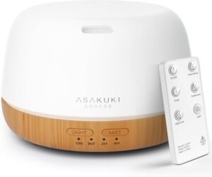 ASAKUKI Essential Oil Diffuser, 300...