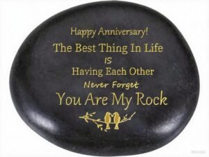 Happy Anniversary Rock Gifts,Annive...