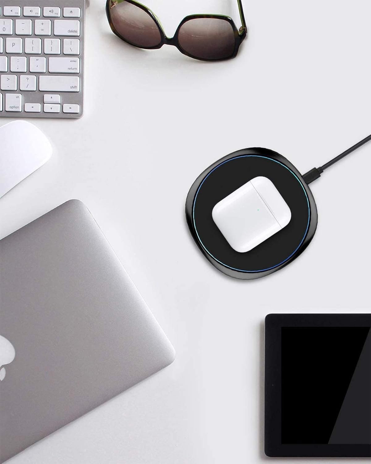 Fast Wireless Charger, NANAMI 15W Max Charging Pad for iPhone 17/16/15 Pro Max/14/13/12 Mini/11/XR/XS/X/8, Fast Charge for Samsung Galaxy S26/S25/S24/S23/S22 Ultra/S21/S20,Pixel 9 8 7 6,AirPods Pro/3 - Image 3