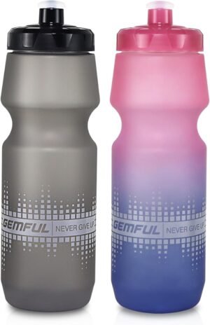 GEMFUL 24 Oz Cycling Water Bottles ...