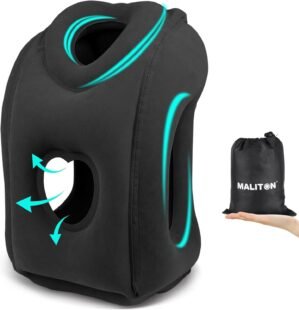 Maliton Inflatable Travel Pillow fo...