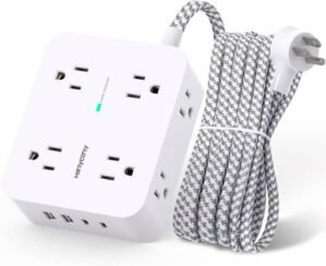 Surge Protector Power Strip –...