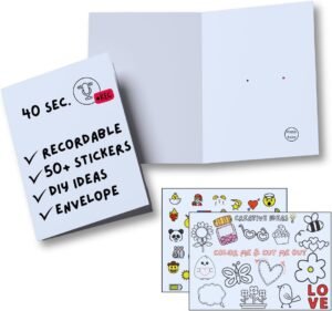 MACHERA DIY Voice Recordable Greeti...