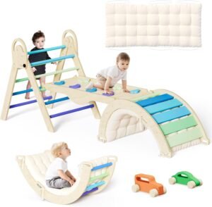 ElegantCrafts Pikler Triangle Set w...