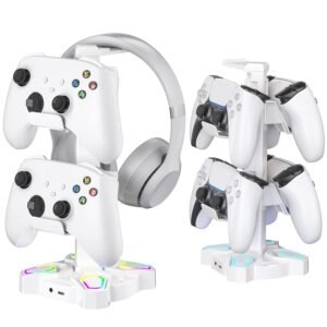 KDD Gaming Headphones Stand, Rotata...