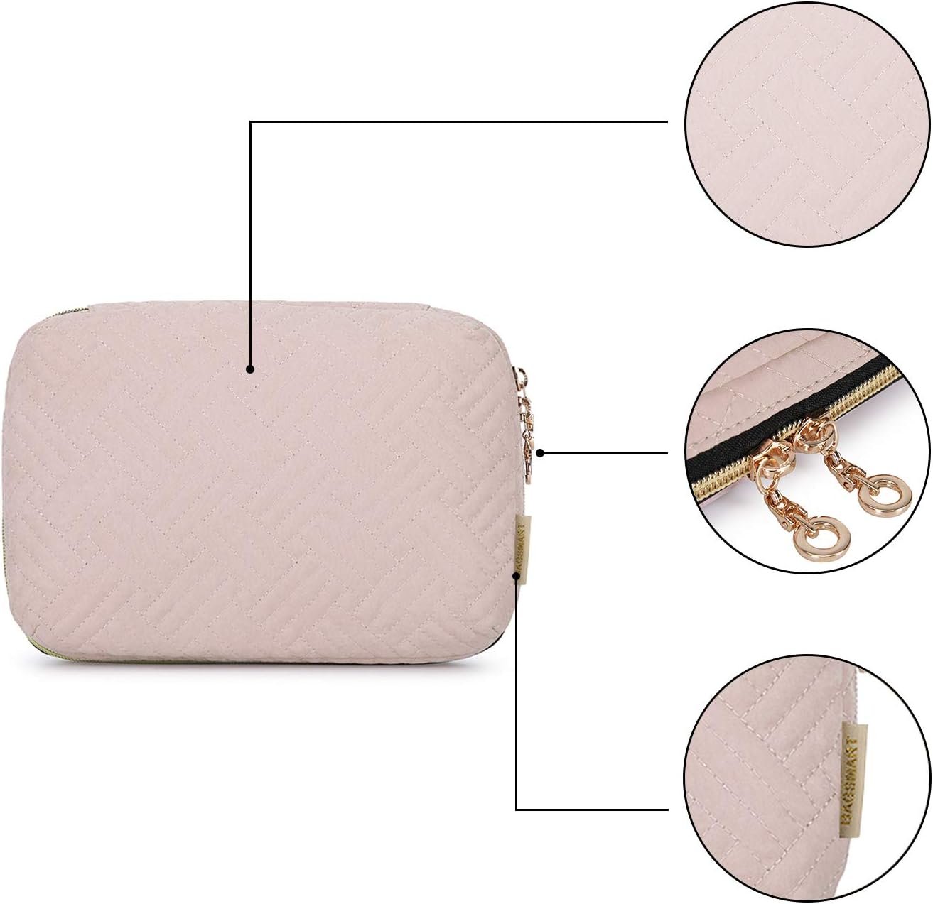 Bagsmart Travel Cable Organizer, Electronics Accessories Cases, Tech Bag for Hard Drives, Cables, Charger, USB, SD Card - Image 5