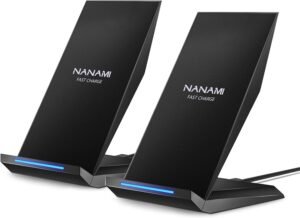 NANAMI Fast Wireless Charger, [2 Pa...