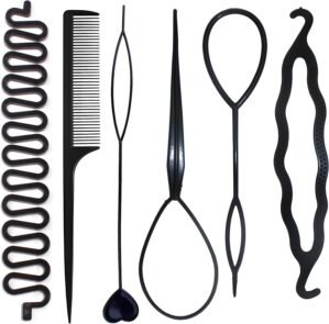 6PCS Hair Styling Tools Kit – Pro...