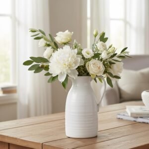 hjn Farmhouse Pitcher Vase for Flow...