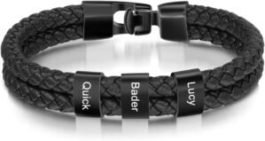 Personalized Dad Bracelet – C...