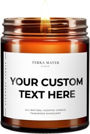 Custom Candle, Personalize with You...