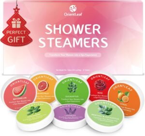 OrientLeaf Shower Steamers Aromathe...