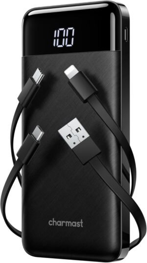 Charmast Power Bank with Built in C...