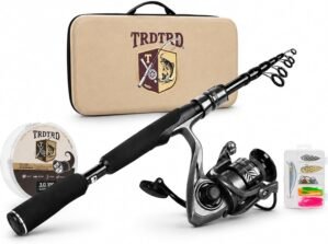 Fishing Rod and Reel Combo Kit—Te...