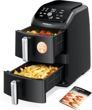 12QT Large Double Air Fryer, Family...