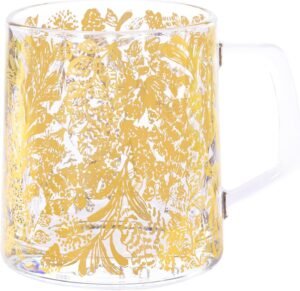 Lilly Pulitzer Cute Glass Mug, Clea...
