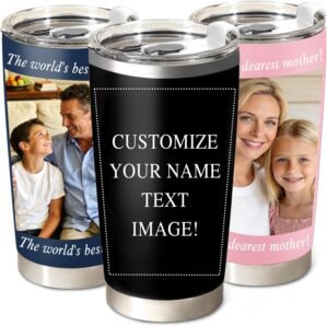 Personalized Tumbler with Photo Log...