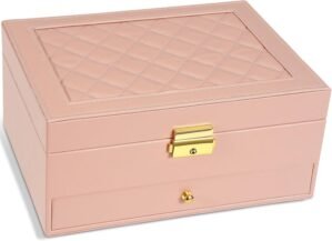 2-Layer Jewelry Box for women, jewe...
