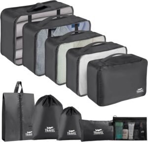 10 Set Packing Cubes for Suitcases,...