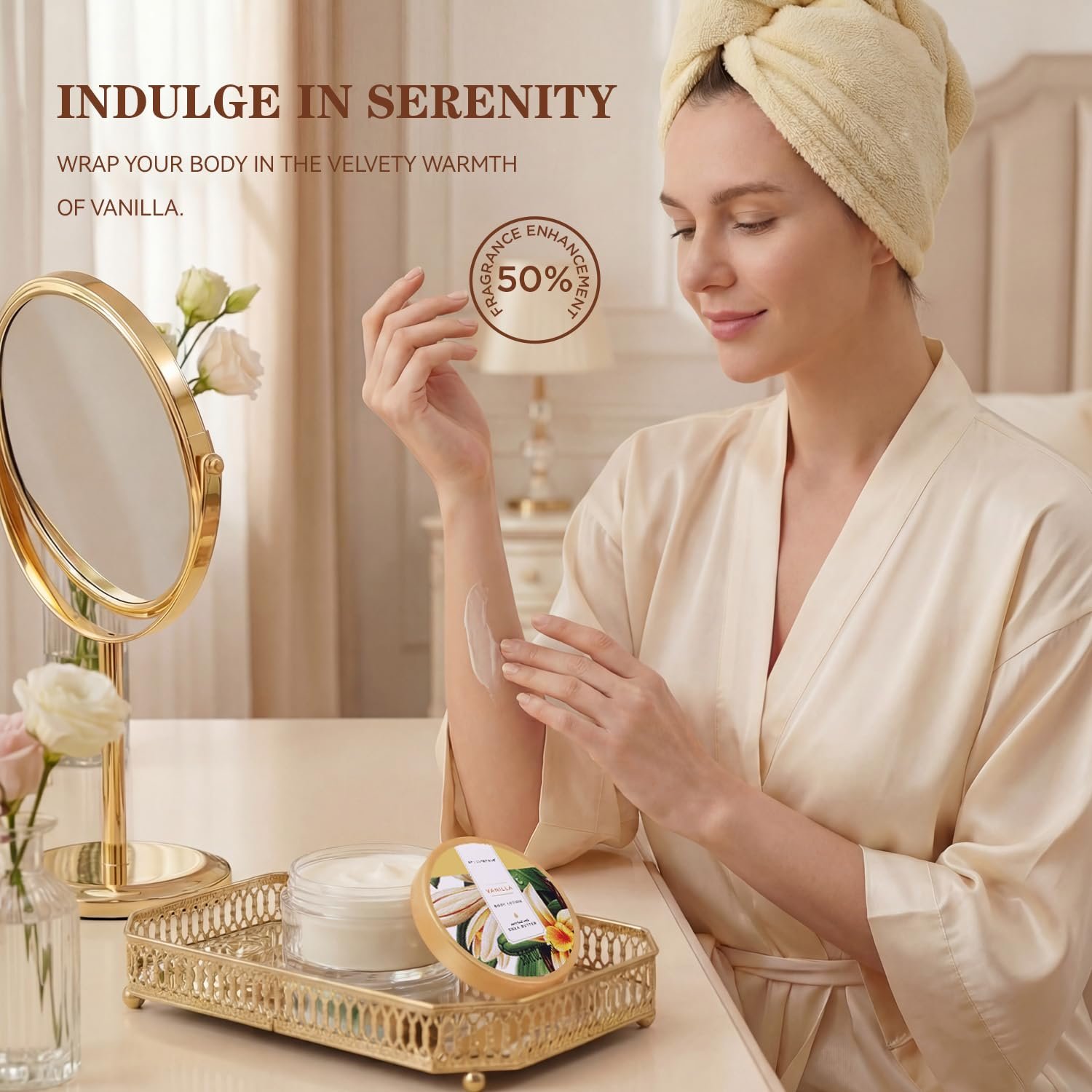 Spa Luxetique Gifts for Women, 15pcs Vanilla Gift Baskets for Women, Luxury Spa kit with Bath Bombs, Body Lotion, Birthday Gift for Her Christmas Mothers Day Gifts for Women - Image 5