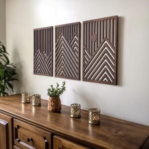 qmmp Modern Wooden Wall Sculptures ...