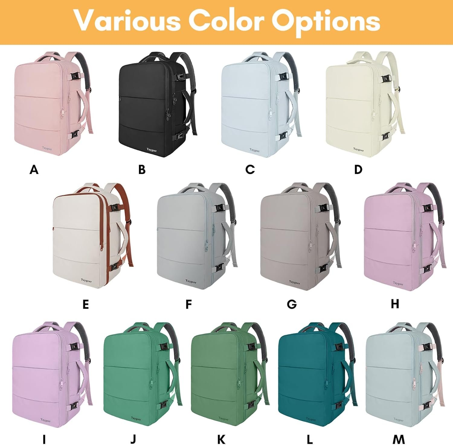 Laptop Backpack Purse for Women, Backpack for College Essentials with 15.6inch Laptop Compartment, Travel Backpack Airline Approved Carryon Work Bag for Nursing College Doctor Business Travel, Brown - Image 3
