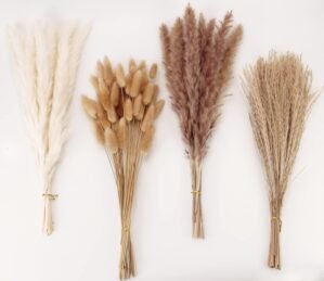 Artificial Pampas Grass Decor, 100 ...