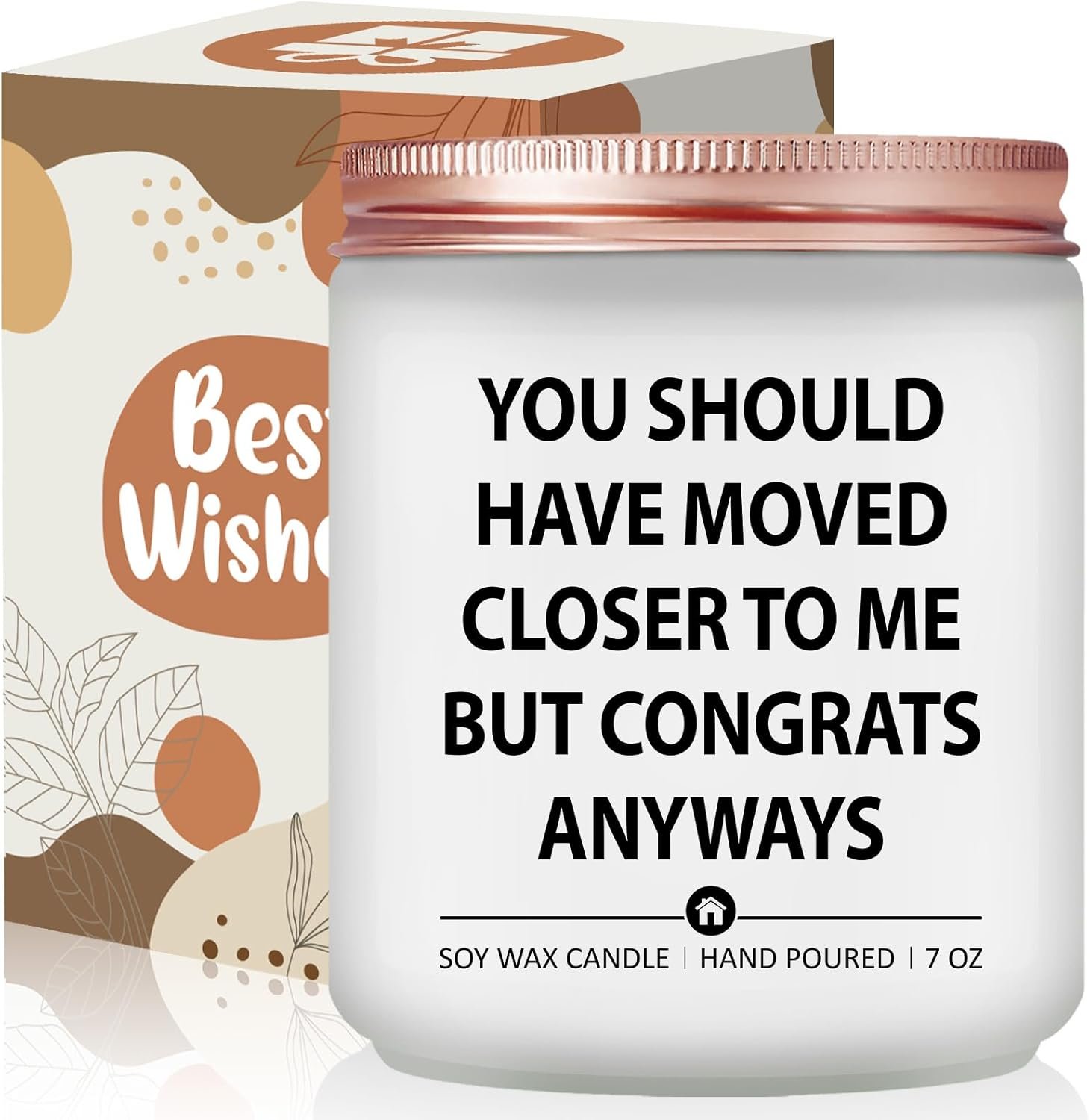 Housewarming Gifts New Home - Funny Best Housewarming Gift 2026 - Ideas New Home Scented Candle Gifts for Women, Friends, Couple - Personalized Cool Apartment Homeowner House Warming Present