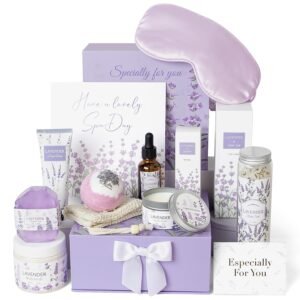 Lavender Spa Gifts Set, 11 Pcs Bath...