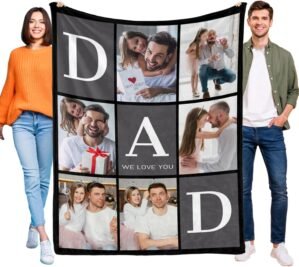 Fathers Day Blanket Custom Blanket ...