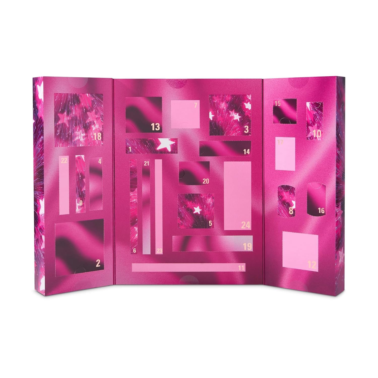 Revolution Makeup Advent Calendar, 24-Piece Beauty Gift Set for Lips, Eyes, & Face, Features Essential Cosmetics & Tools, Vegan & Cruelty-Free - Image 3