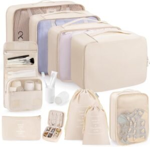 11 Pcs Packing Cubes for Suitcase, ...