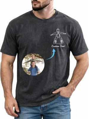 Custom Photo Shirt for Dad – ...