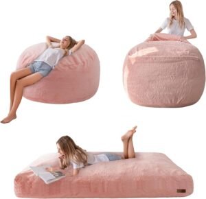 MAXYOYO Giant Bean Bag Chair Bed fo...