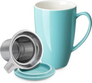 Sweese 15oz Porcelain Tea Mug with ...