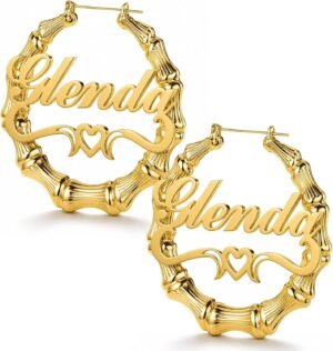 Custom Name Earrings Personalized B...