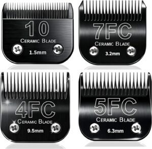 Dog Grooming Blades Detachable Stai...