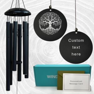 Personalized Tree of Life Wind Chim...