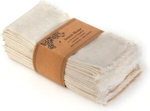 ACCENTHOME Cloth Napkins Set of 12,...