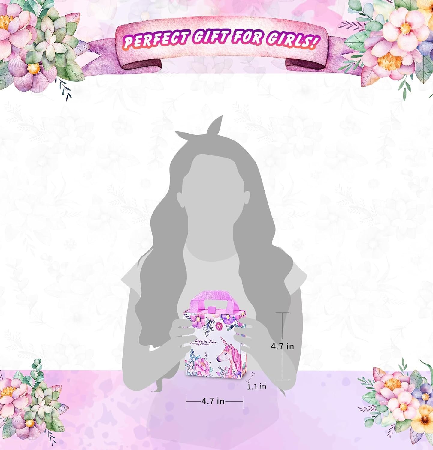 Girls Charm Bracelet Making Kit: Unicorn Toys for Girls Gifts 8-12 Years Old, Birthday Gifts 6 7 8 9 10 Year Old Girl Gift Ideas, Inspires Creativity Art and Crafts for Kids Age 6-8 Jewelry Making Set - Image 9