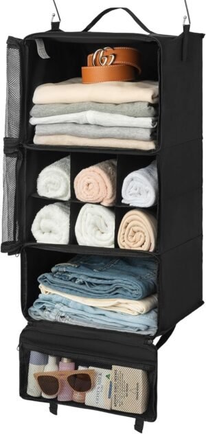 GRANNY SAYS 3-Shelf Travel Hanging ...
