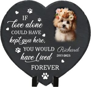 Custom Pet Memorial Stone – P...