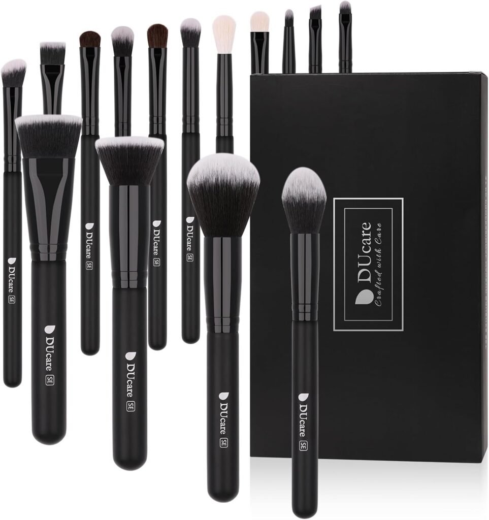 DUcare Makeup Brushes, 15Pcs Premiu...