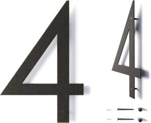 12 Inch Modern Floating House Numbe...