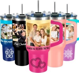Personalized 40OZ Tumbler with Pict...