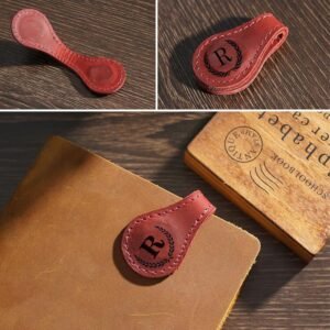3Pcs Personalized Leather Magnetic ...