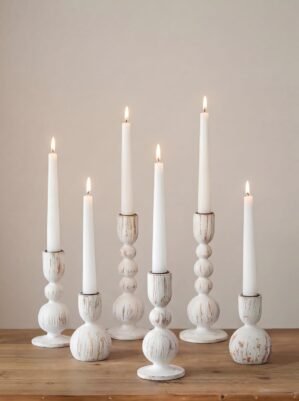 NUPTIO Taper Candle Holders Decor: ...