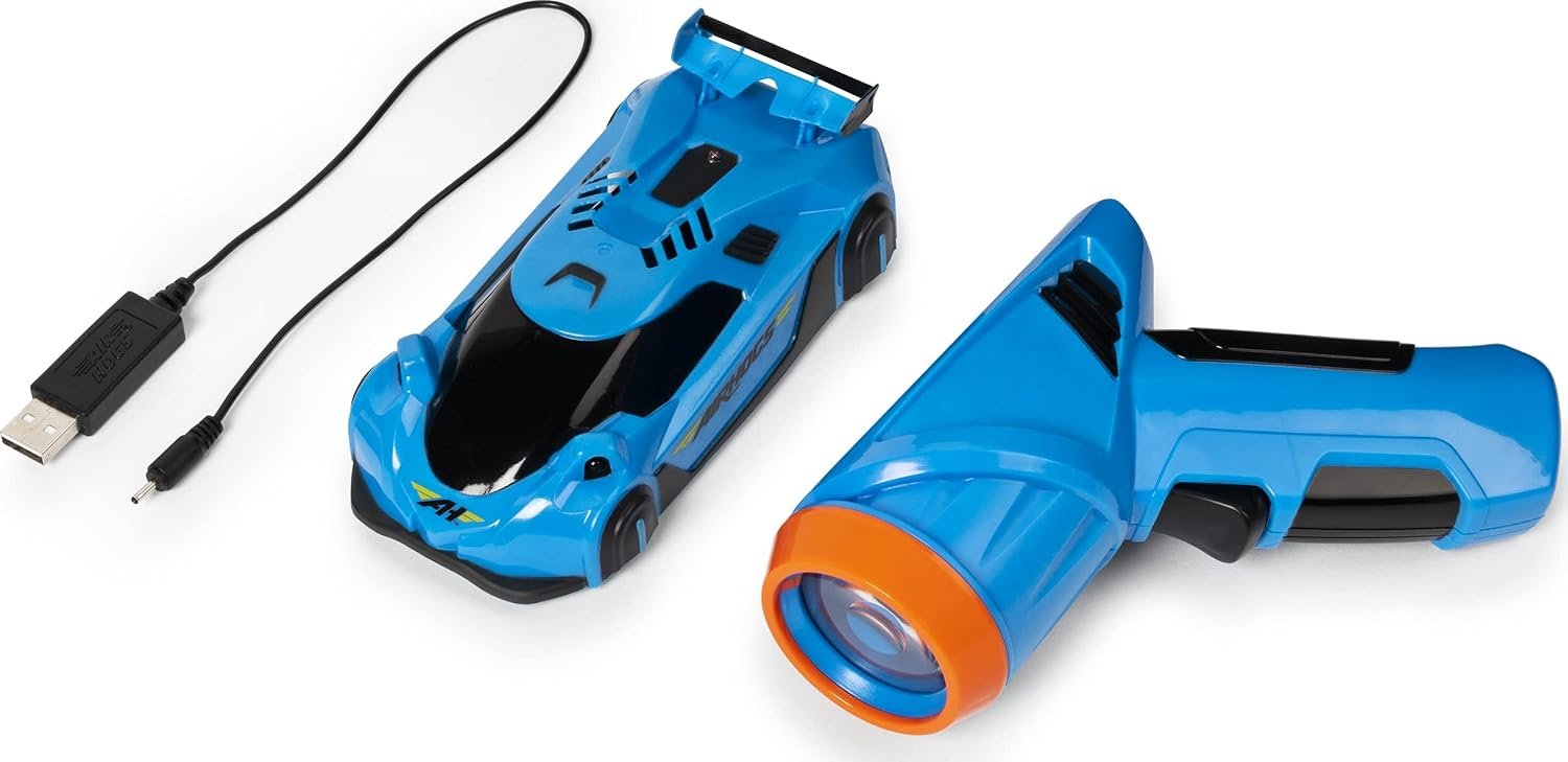 Air Hogs, Zero Gravity Light, Light-Guided Wall Racer, Wall Climbing Race Car,Blue - Image 4