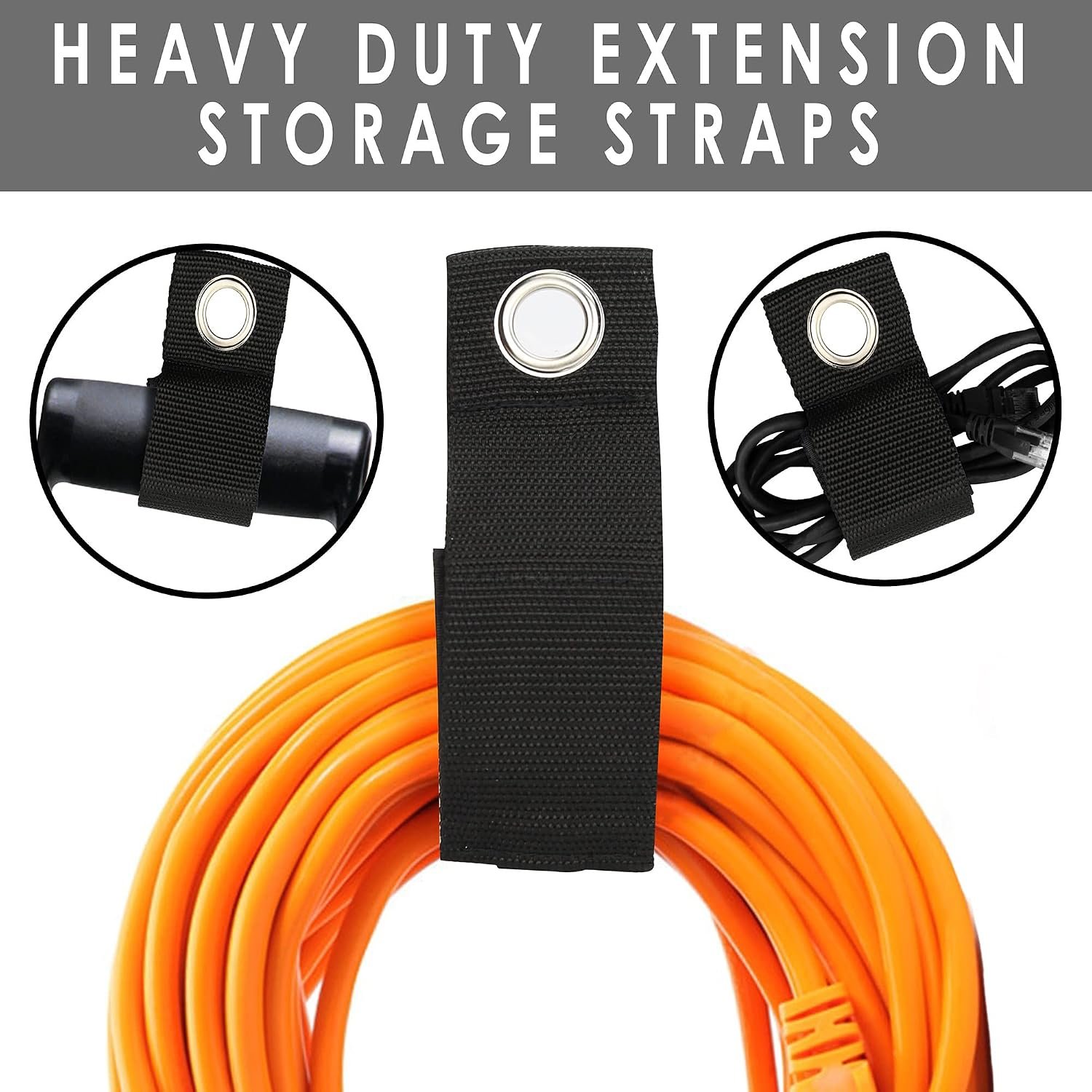 KOFANI Steel Garage Storage Hooks - 16 Pack Anti-Slip Coating, Heavy Duty Wall Mount Hooks for Hanging Bike, Ladder, Garden Tools - Image 6