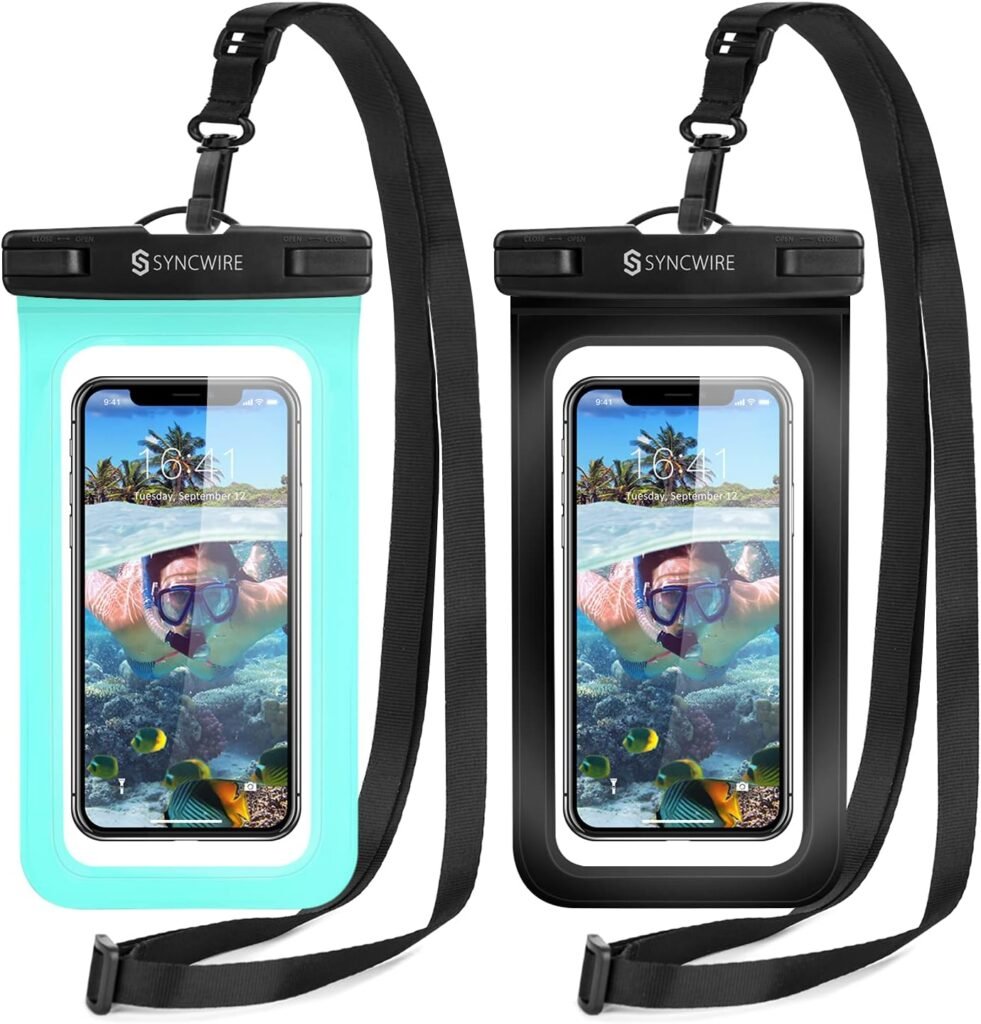 Syncwire Waterproof Phone Pouch [2-...